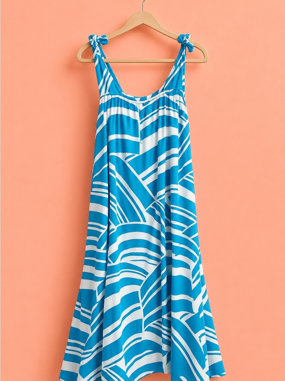 Vintage Chic French 80s/90s Midi Sundress